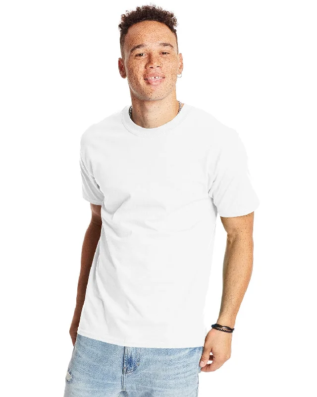 Bonus Savings Hanes Beefy-T T-Shirt | White