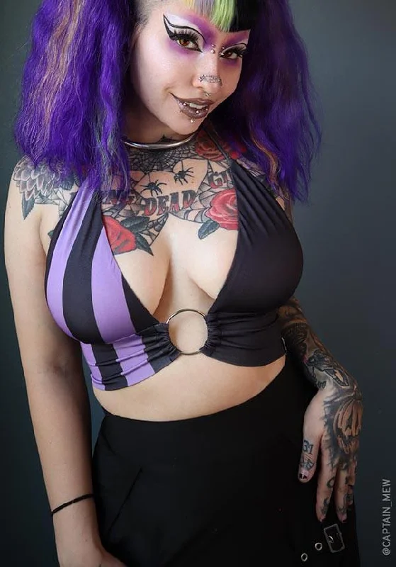 Weekend Discounts to Celebrate Nightshade | HALTER TOP*
