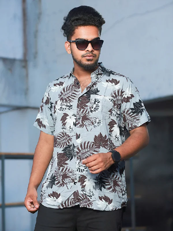 Special Price Men Regular Fit Rayon Printed Half Sleeve Casual Shirt - 349/-
