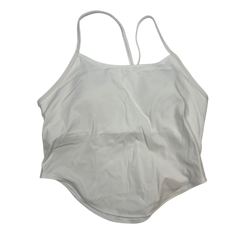 Super Deal Athletic Tank Top By Free People In White, Size: Xl