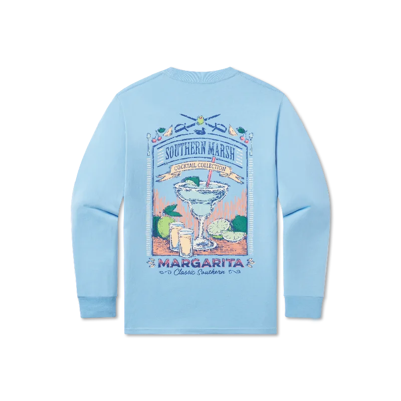 Big Discounts Cocktail Tee - Margarita - Long Sleeve