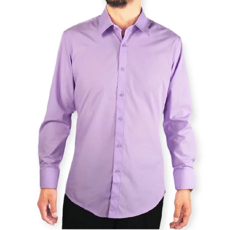Super Sale AMANTI: Slim Dress Shirt Lavender
