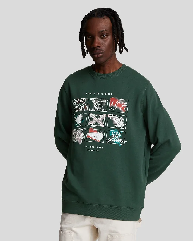 Today's Deal A Guide To Scotland Graphic Sweatshirt