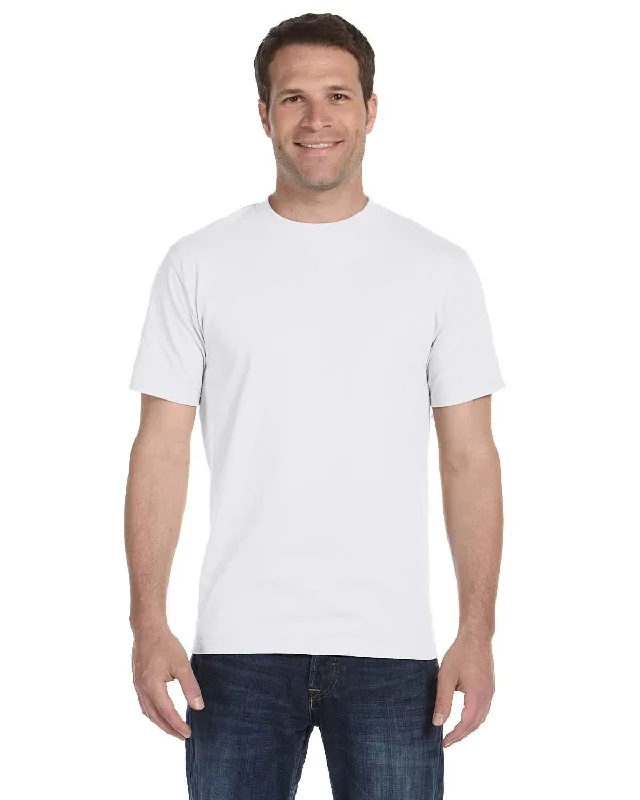 Discount Mania Hanes ComfortSoft 100% Cotton T-Shirt | White