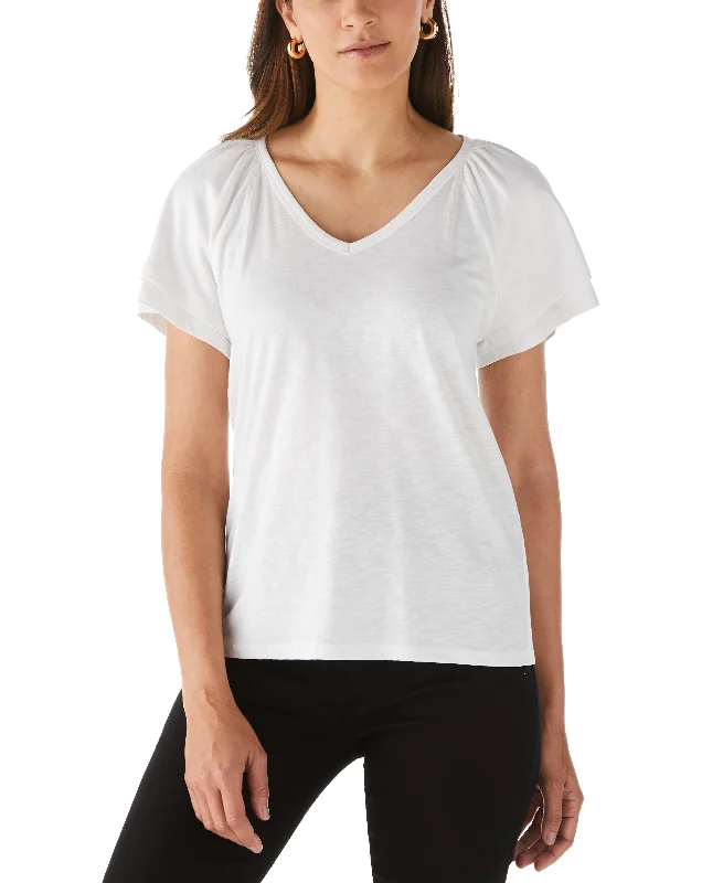 Weekend Bargains Await You Flutter Raglan Sleeve Tee