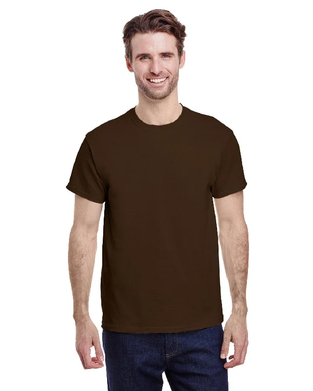 Best Seller Gildan Heavy Cotton T-Shirt | Dark Chocolate