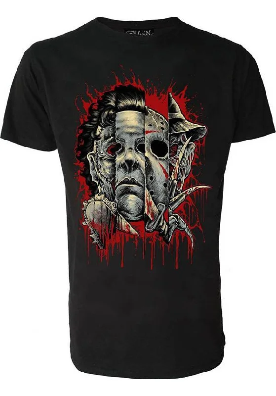 Special Price Faces Of Horror | T-SHIRT