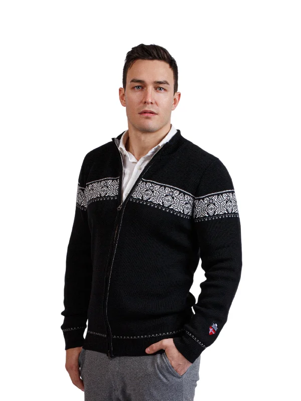 Act Now Norlender - Breheimen Nordic Merino Jacket - Black