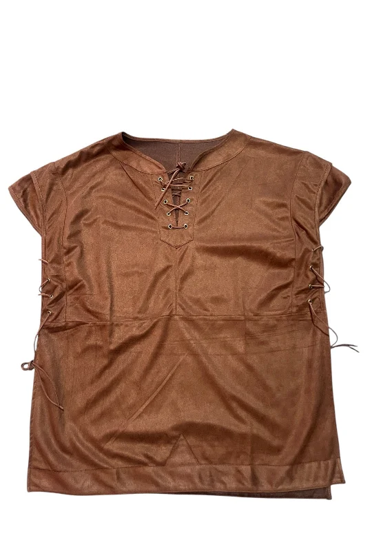 Huge Savings Brown Medieval Tunic Shirt