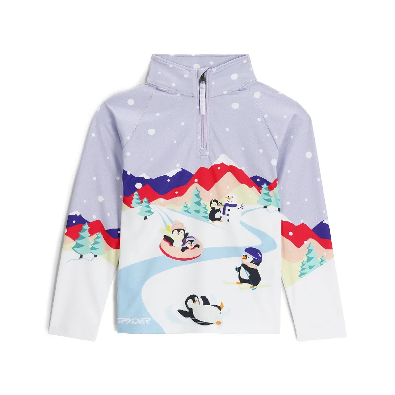 One-Day Only Spyder Girls' Reflect 1/2 Zip Top 2025