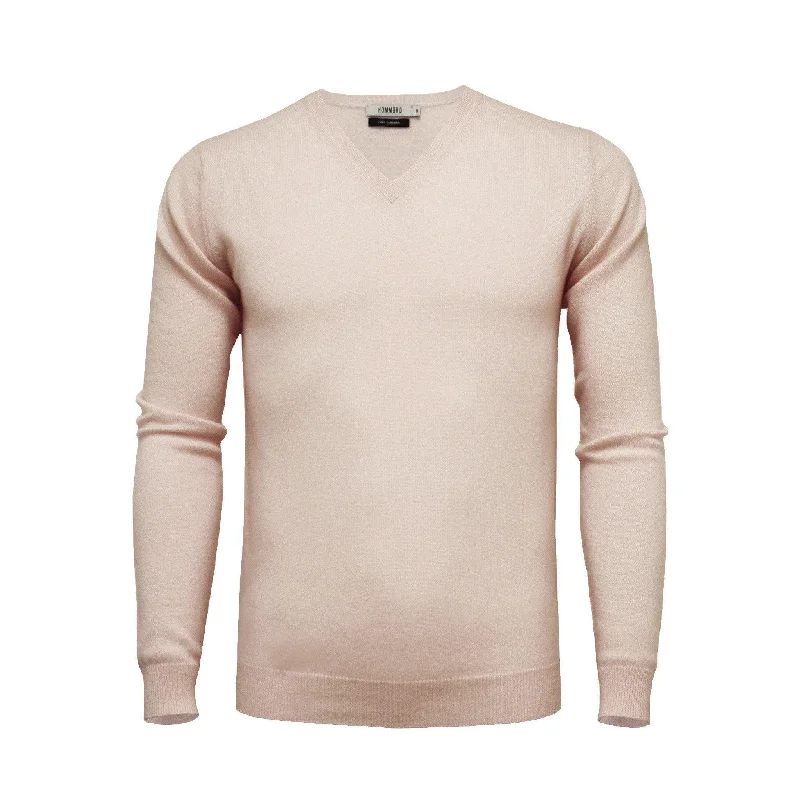 Today Only Cashmere V Neck Sweater Pink