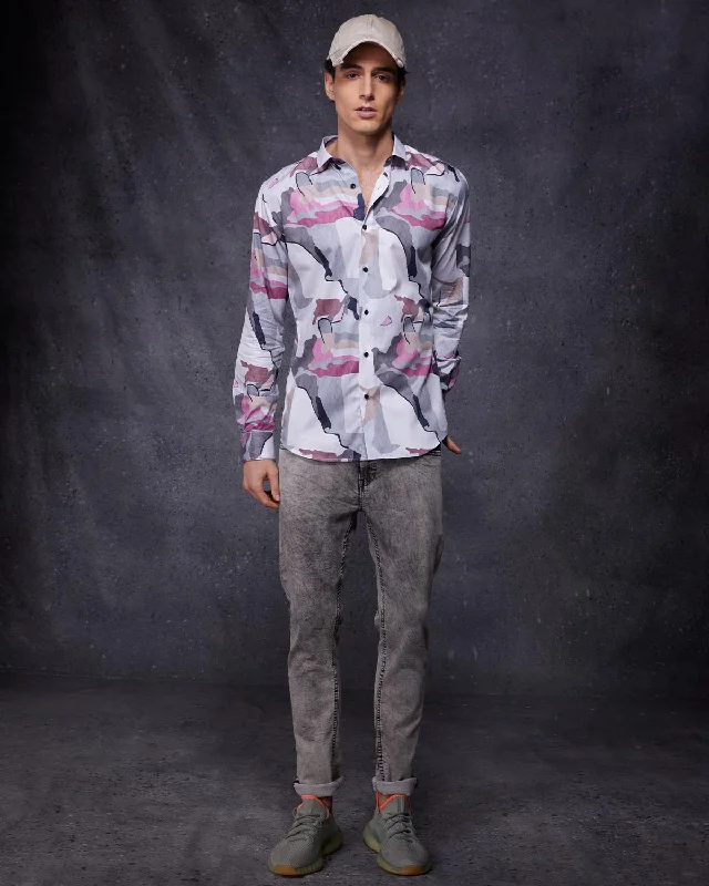 Weekend Savings Sensation Rainbow Recon Shirt