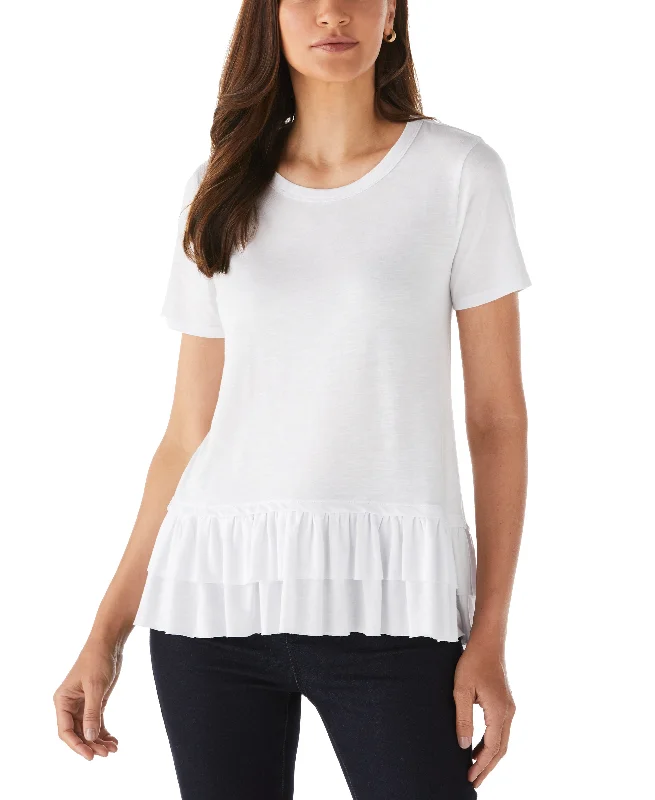 Weekend Savings Sensation Ruffle Tee