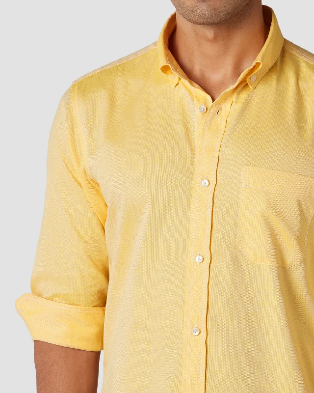 Big Discounts Japanese Canary Royal Oxford Shirt