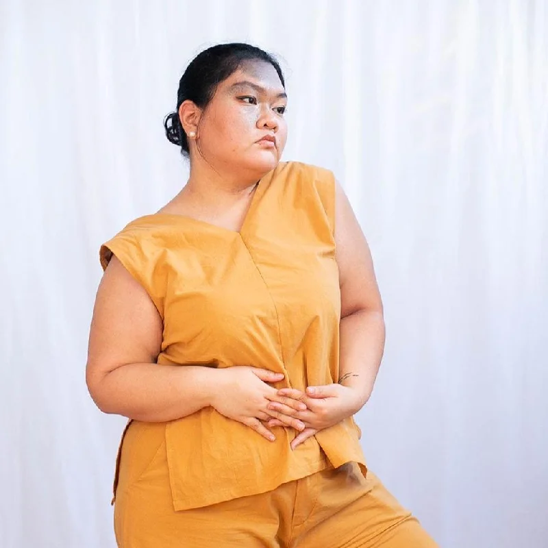 Weekend Savings Galore [Ready Today] The Shirred Tunic Apricot