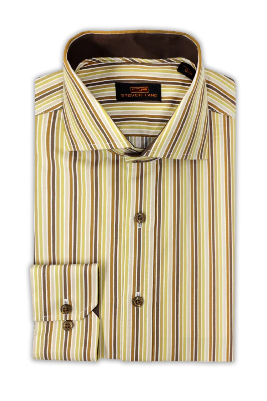 Markdown Madness Steven Land Dress Shirt | Frasier | Semi Spread Collar | 80s-Two ply 100% Cotton. Markdown Madness Steven Land Dress Shirt | Frasier | Semi Spread Collar | 80s-Two ply 100% Cotton.