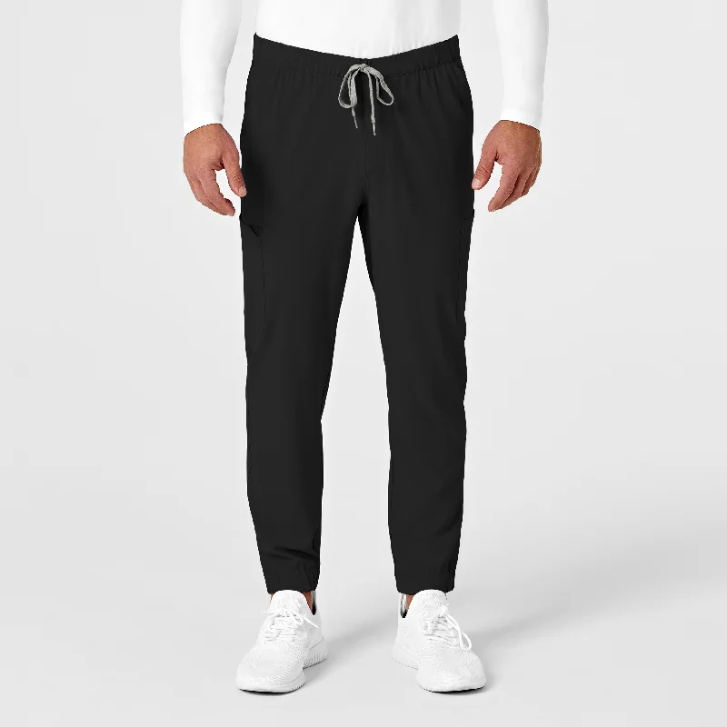Last Chance RENEW Men's Jogger Scrub Pant - Black