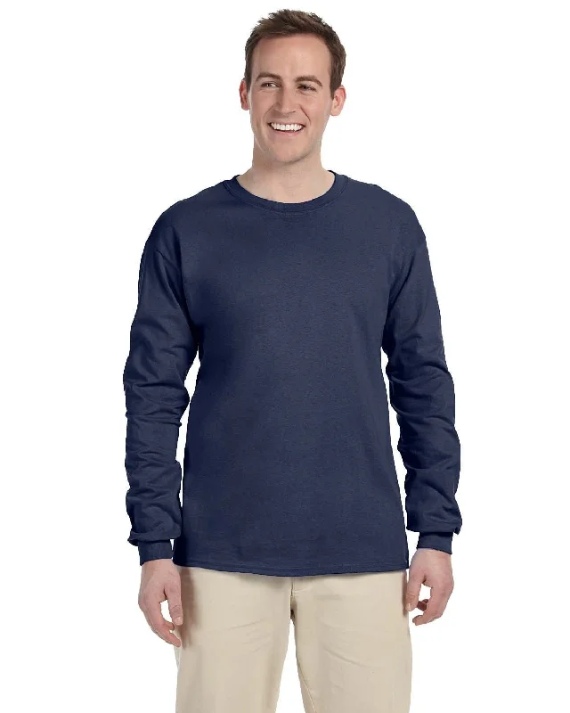 Best Deals Fruit of the Loom Lightweight Long Sleeve T-Shirt | Denim