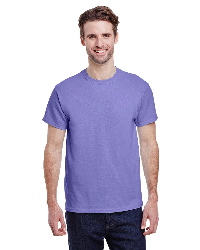 Weekend Bargains to Enjoy Gildan Heavy Cotton T-Shirt | Violet