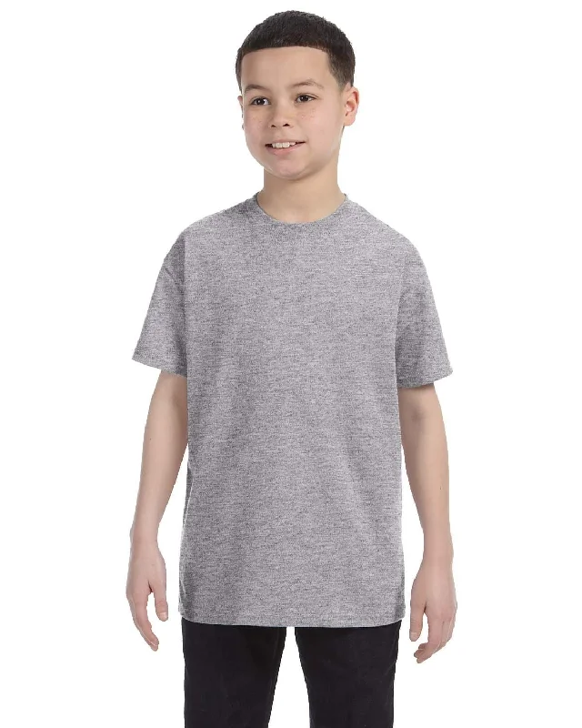 Great Deals Gildan Youth Lightweight 100% Cotton T-Shirt | Sport Grey