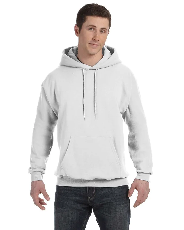 Weekend Deals to Make You Smile Hanes 50/50 Hoodie Sweatshirt | White