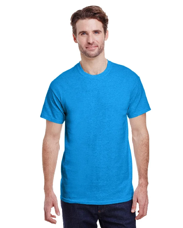 Weekend Extravaganza: Shop Now Gildan Heavy Cotton T-Shirt | Heather Sapphire