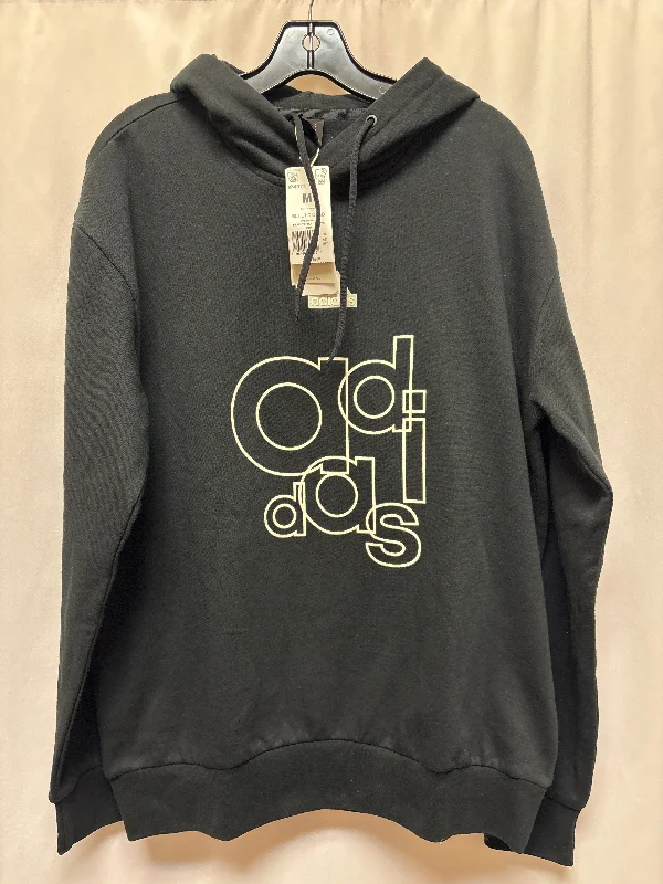 Act Fast Sweatshirt Hoodie By Adidas In Black, Size: M