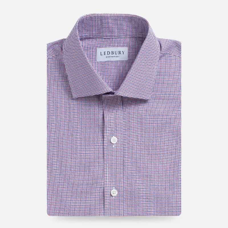 Shop the Weekend Away The Red Straub Plaid Custom Shirt