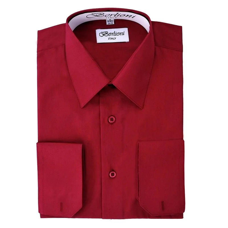 Weekend Bargains to Love French Convertible Shirt | N°216 | Burgundy