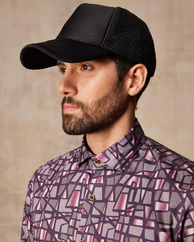 Weekend Bargains to Indulge In Geometric Printed Shirt - Pink & Brown