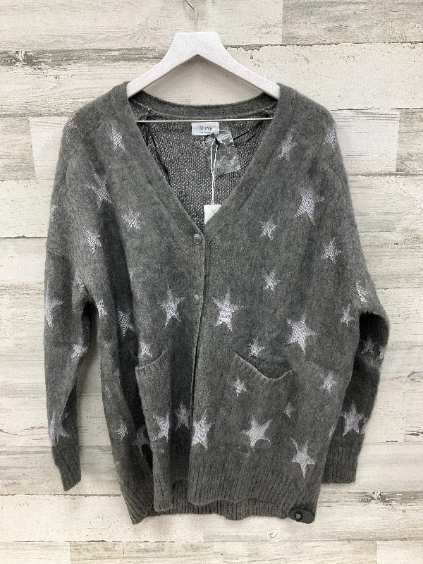 Weekend Savings Extravaganza Cardigan By Cmc In Grey, Size: S