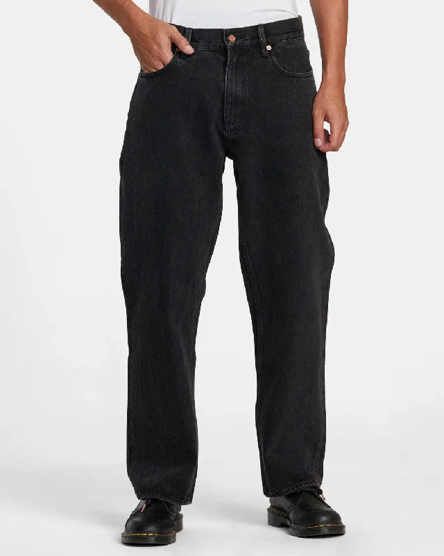 Weekend Offers That Delight Americana Dayshift Relaxed Fit Jeans - Black Rinse