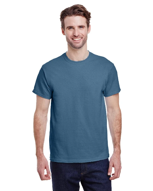 Weekend Offers That Sizzle Gildan Ultra Cotton Heavyweight T-Shirt | Indigo Blue