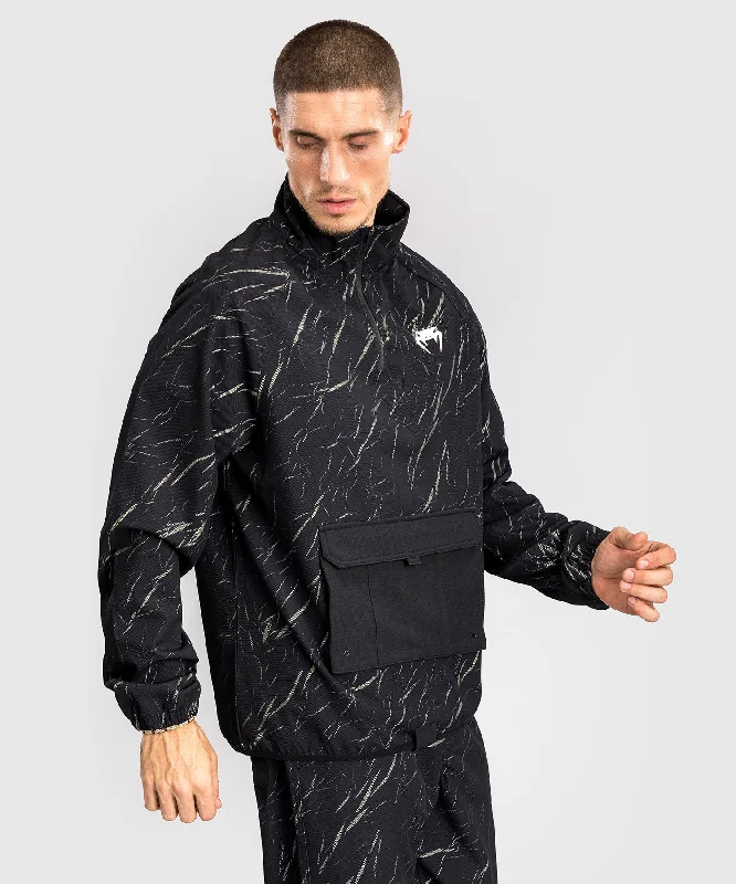 Limited Supply Venum Trooper Men's Half-Zip Jacket - Black/Stone Sand