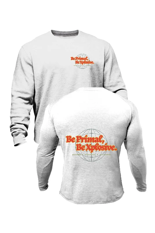 Weekend Savings Sensation XAPE Primal Globe V4 Sweatshirt - White