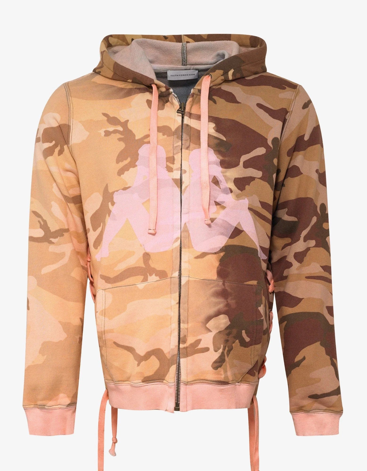Weekend Specials to Delight Faith Connexion Kappa Orange Camo Laced Hoodie