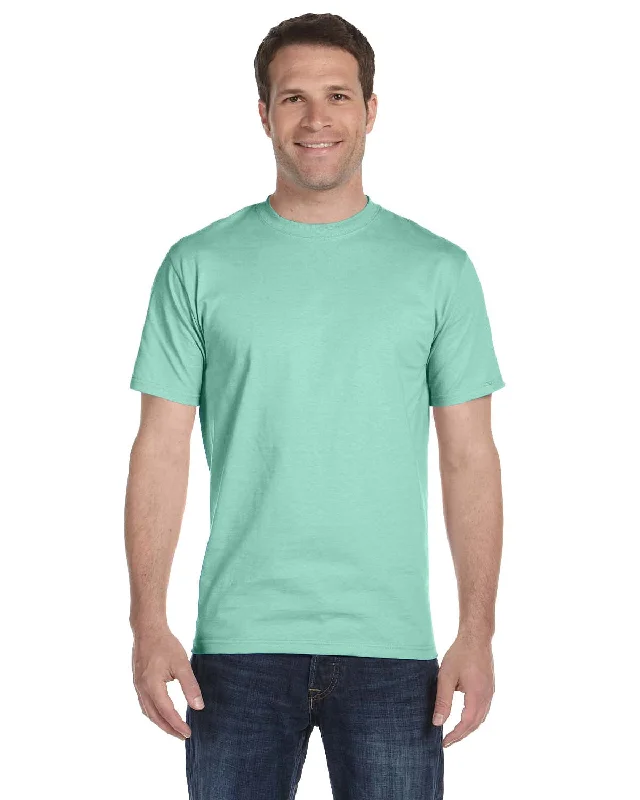 Midnight Madness Hanes ComfortSoft 100% Cotton T-Shirt | Clean Mint