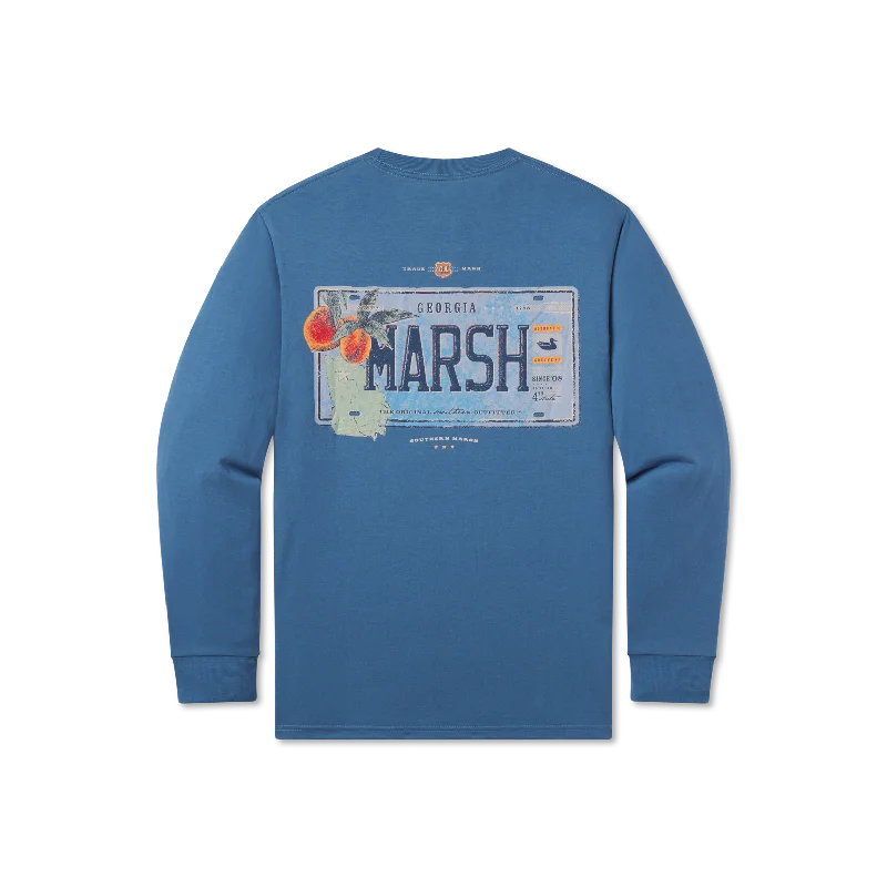 Bargain Blast Backroads Collection Tee - Georgia - Long Sleeve