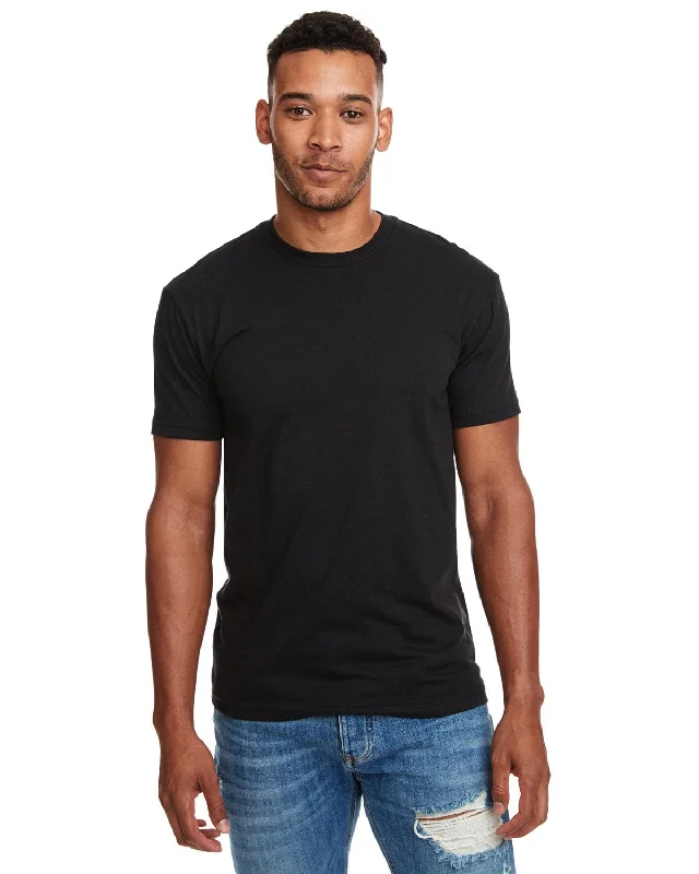Weekend Savings Spectacular Next Level Mens CVC Crewneck Tee | Black