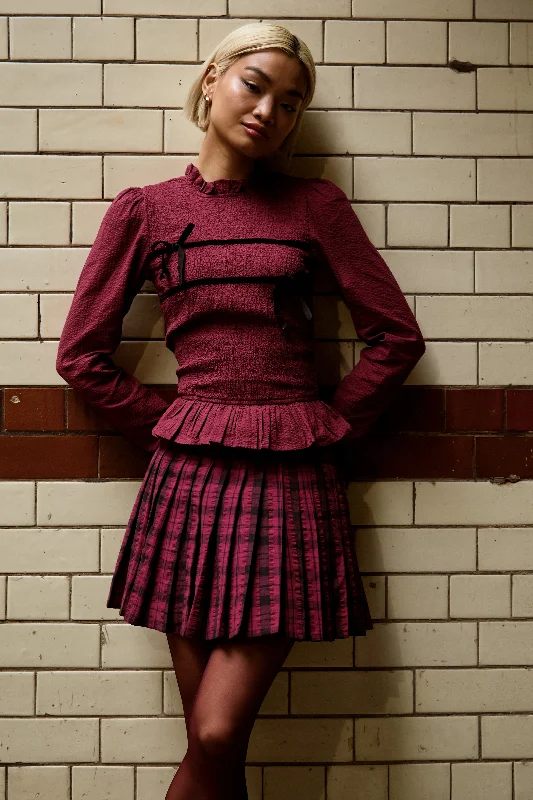 Weekend Offers That Impress Anais Shirred Blouse