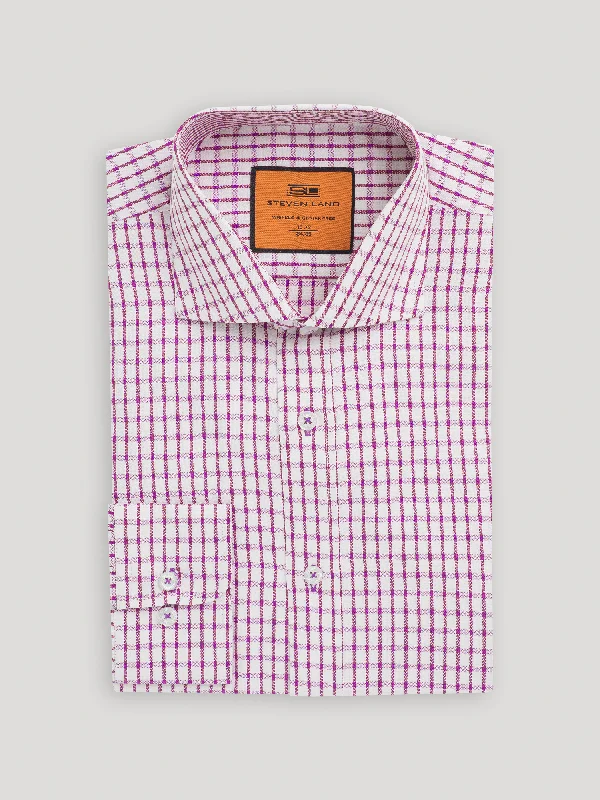 Lowest Price The Tucker Dress Shirt | Convertible Button Cuff & Spread Collar | Orchid Lowest Price The Tucker Dress Shirt | Convertible Button Cuff & Spread Collar | Orchid