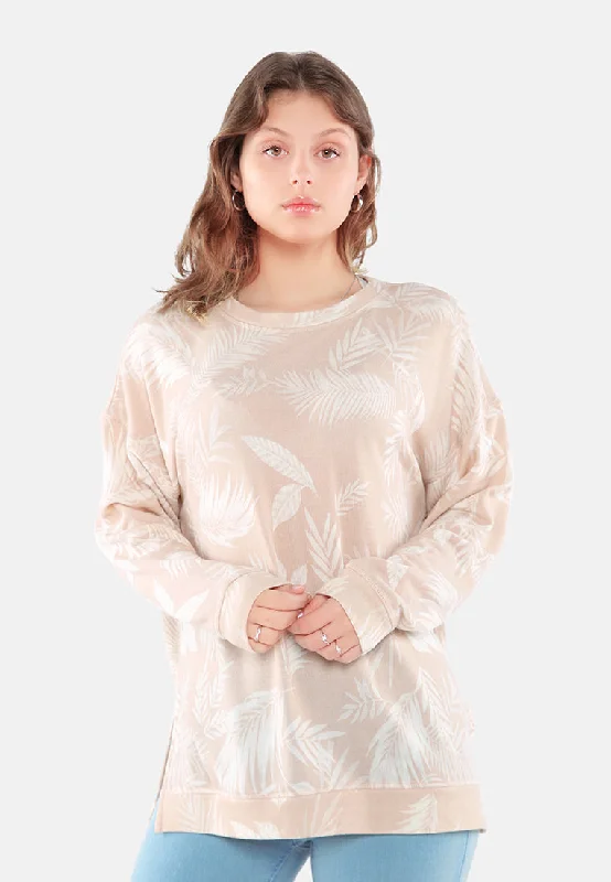 Weekend Deal Oversized Fleece Tunic