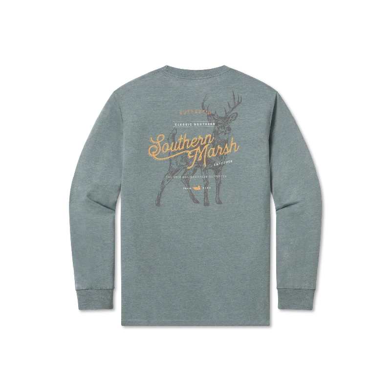Friends and Family Sale SEAWASH™ Tee - Deer - Long Sleeve