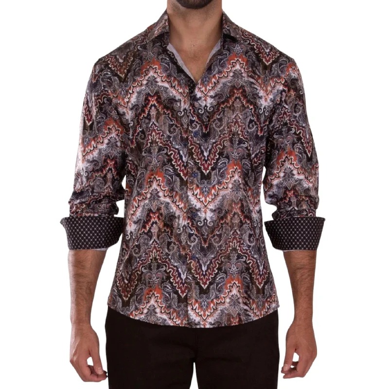 Mega Sale BE SPOKE: Long Sleeve Dress Shirt 232255