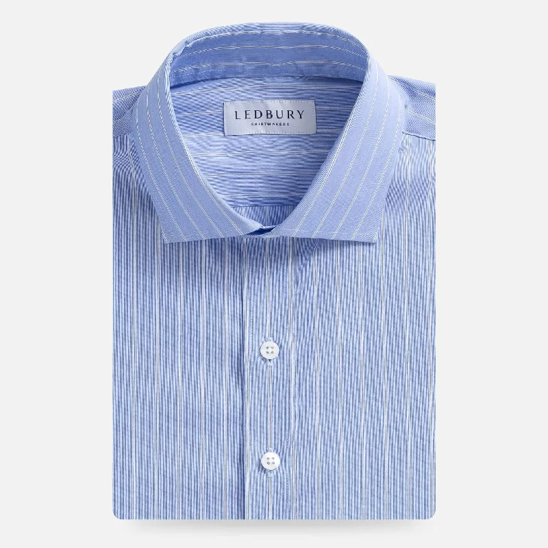 Limited Availability The Blue Langdon Stripe Custom Shirt