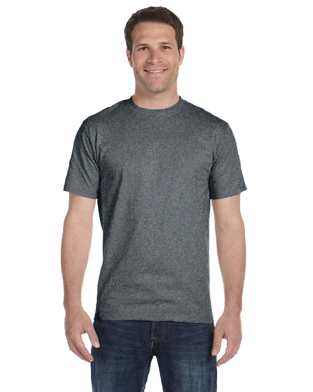 Weekend Savings Bonanza Hanes ComfortSoft 100% Cotton T-Shirt | Oxford Gray