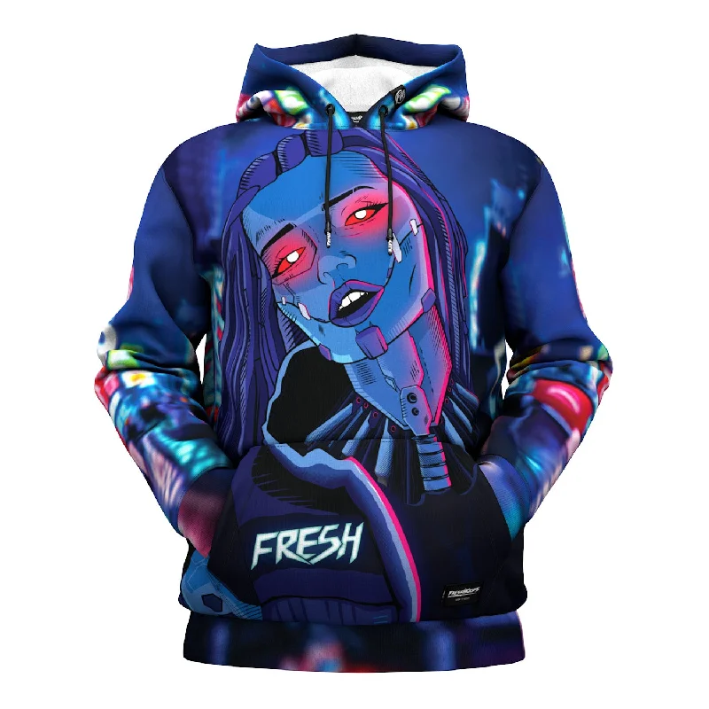 Limited Time Discount Cyber Girl Hoodie