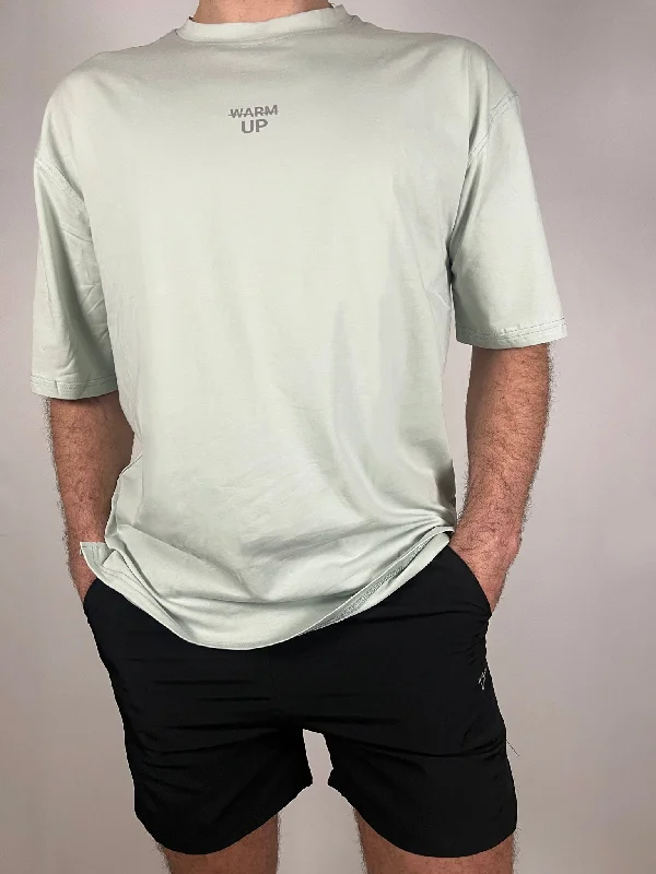 Bonus Offer Light Green Oversized Tshirt