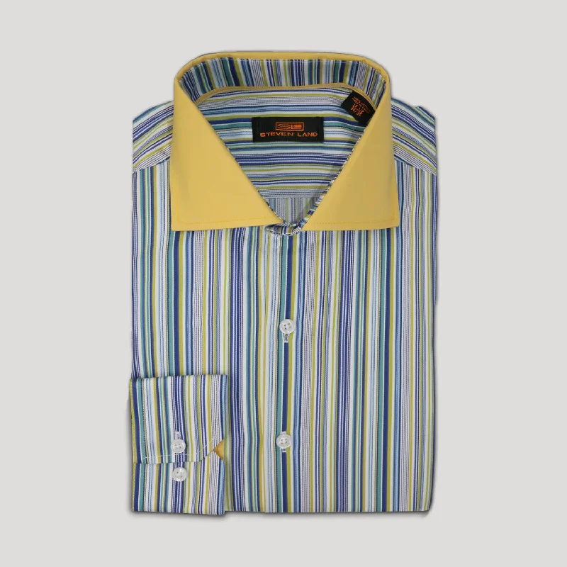 Savings Event Steven Land Dress shirt | Graham | Semi Spread Collar | Button Cuff | 80 2ply Savings Event Steven Land Dress shirt | Graham | Semi Spread Collar | Button Cuff | 80 2ply