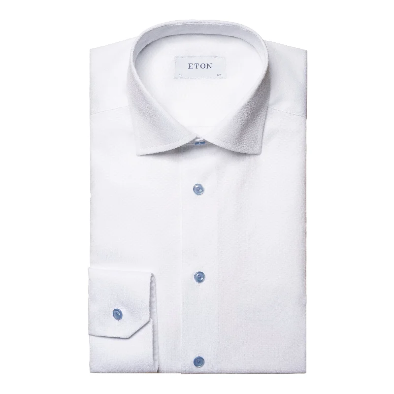 Weekend Discounts to Enjoy Contemporary Fit - Dobby Shirt